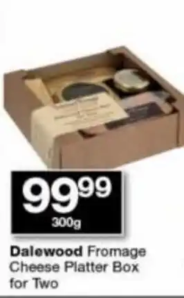 Checkers Hyper Dalewood Fromage Cheese Platter Box for Two offer
