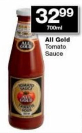 All Gold Tomato Sauce