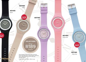Honey Fashion Accessories Watch offer