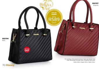 Honey Fashion Accessories Bags offer