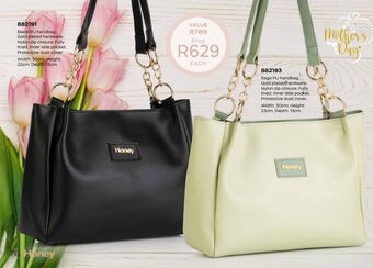 Honey Fashion Accessories Bags offer