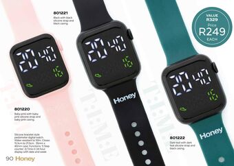 Honey Fashion Accessories Watch offer