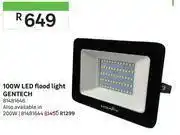 Leroy Merlin Gentech 100w led floodlight 81481646 offer
