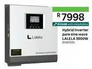 Leroy Merlin Lalela 3000w hybrid inverter pure sine wave offer