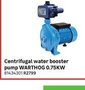 Leroy Merlin Warthog centrifugal water booster pump 0.75w offer