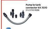 Leroy Merlin Jojo pump to tank connector kit offer