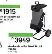 Leroy Merlin Powerplus garden shredder 2400w offer