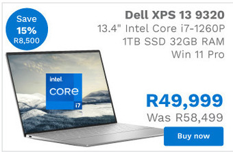 First Shop Dell xps 13 9320 laptop offer