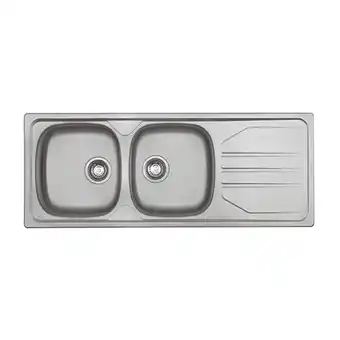Franke nouveau double end bowl sink
