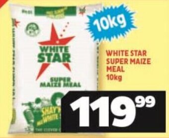 Usave WHITE STAR SUPER MAIZE MEAL 10kg offer