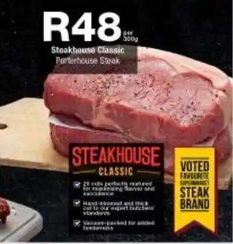 Checkers Steakhouse Classic Porterhouse Steak offer
