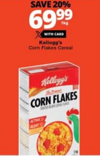 Checkers Kellogg's Corn Flakes Cereal offer