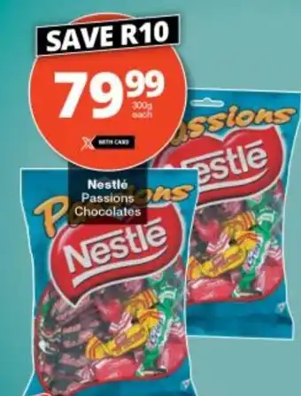 Checkers Nestlé Passions Chocolates offer