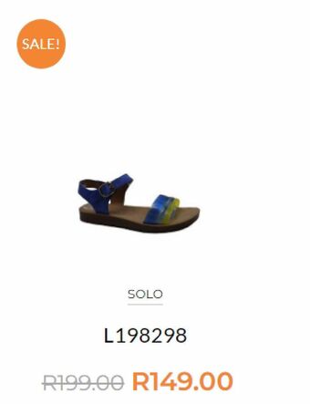 Solo Shoes Sandals offer