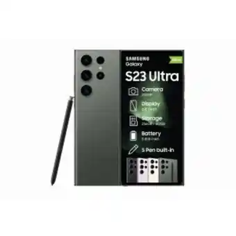Hirsch's Samsung galaxy s23 ultra 256gb green - sm-s918bzgcafa offer