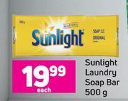 Game Sunlight laundry soap bar-500g each offer