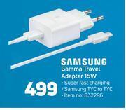 Game Samsung gamma travel adapter 15w offer