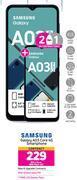 Game 2 x samsung galaxy a03 core 4g smartphone-on red flexi 140 offer