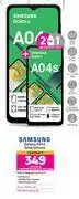 Game 2 x samsung galaxy a04s smartphone-on 1.2gb red top up core more data + on promo 75 offer