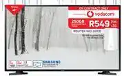 Game Samsung 40 led smart tv-on 250gb home internet l top up offer