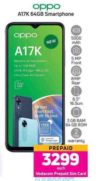 Game Oppo a17k 64gb smartphone-each offer