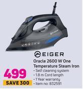 Game Meiger oracle 2600w one temperature steam iron offer