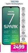 Game Tecno spark 7 4g smartphone-each offer
