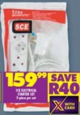SCE Electrical Starter Set
