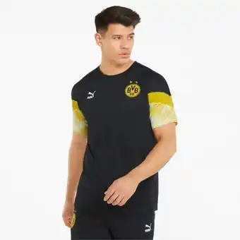 Puma Bvb iconic mcs men's football tee offer