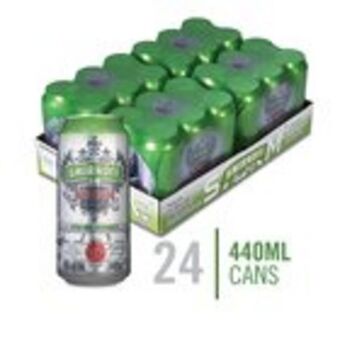 Pick n Pay Liquor Smirnoff storm pine twist cans 440ml x 24 offer