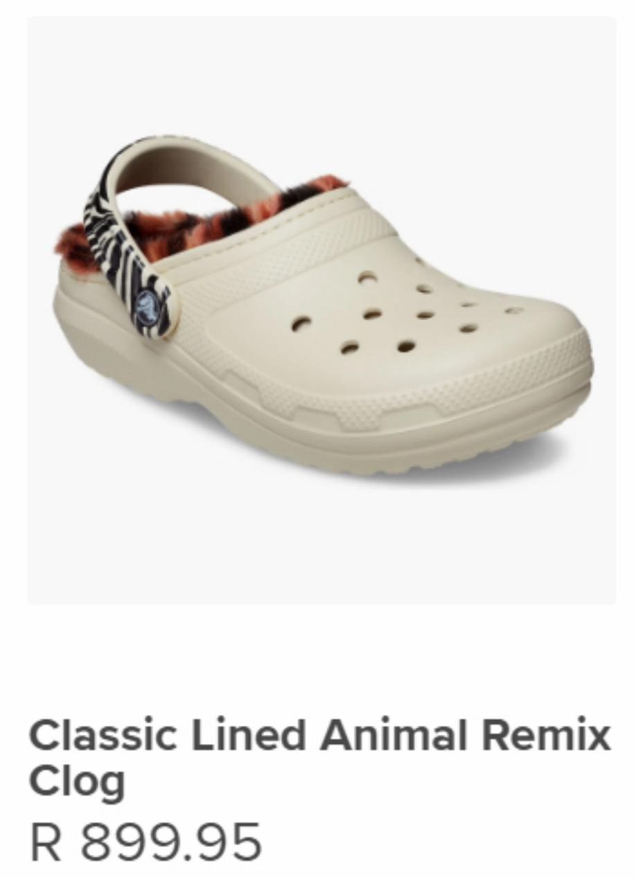Classic lined animal remix clog offer at Crocs