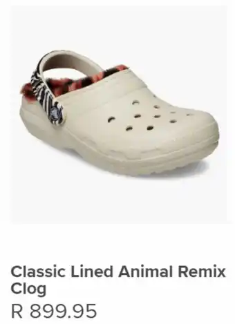 Crocs Classic lined animal remix clog offer