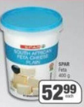 Spar SPAR Feta 400g offer