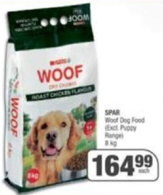 Spar Woof Dog Food offer at Spar