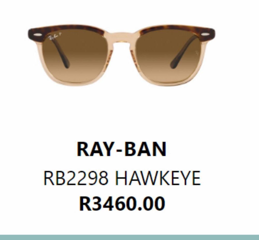 Ray ban offer at Sunglass Hut