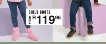 The Hub Girls boots offer