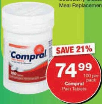 Checkers Compral Pain Tablets offer