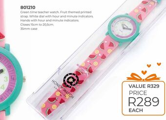Honey Fashion Accessories Watch offer