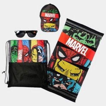 Zando Character group boys marvel fun in the sun set black offer
