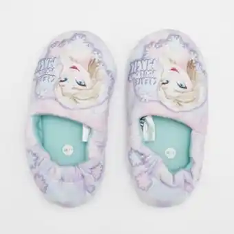Character group frozen tpr slippers purple
