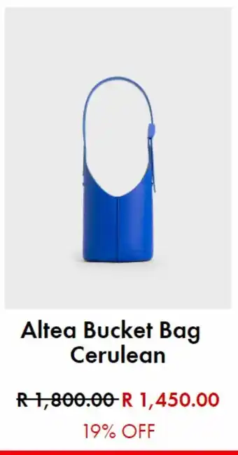 Altea bucket bag cerulean