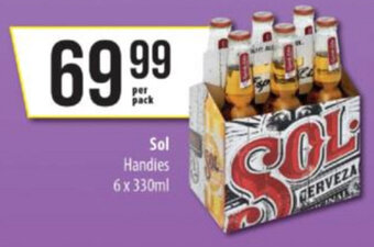 Sol Handies 6x330ml