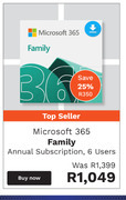 First Shop Microsoft 365 family offer