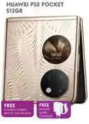Cell C Huawei p50 pocket 512gb-pinnacle 2gb top up offer