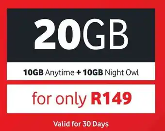Makro 10GB Anytime + 10GB Night Owl 20GB offer