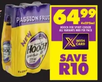 Shoprite Liquor Hooch Fox Spirit Cooler offer