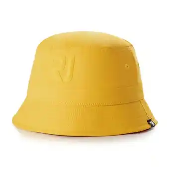 Rj yellow plastesol bucket hat