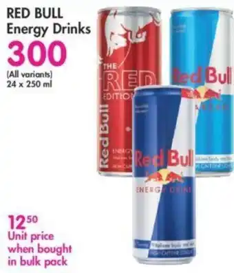 Makro Red Bull Energy Drink 250ml offer
