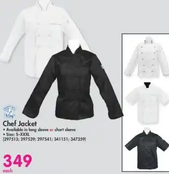 Makro Chef Jacket Size: S-XXXL offer