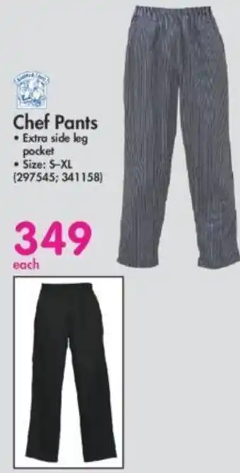 Makro Chef Pants S-XL offer